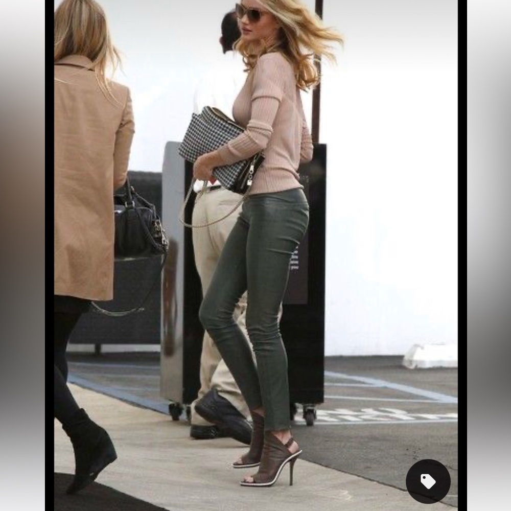 AG Genuine Leather Pant in Climbing Ivy 25